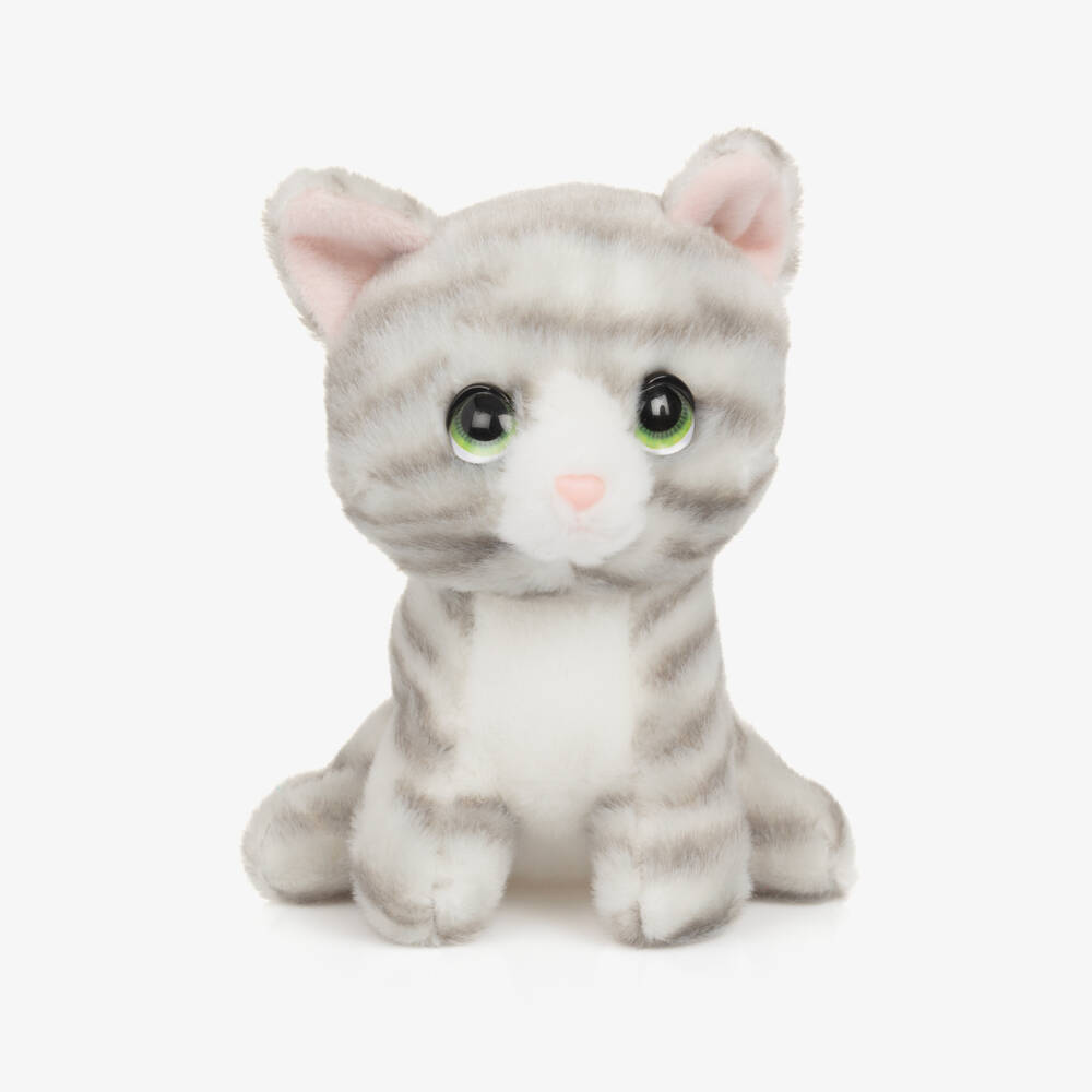 Aurora-Misty Grey Tabby Cat Soft Toy (16cm) | Childrensalon