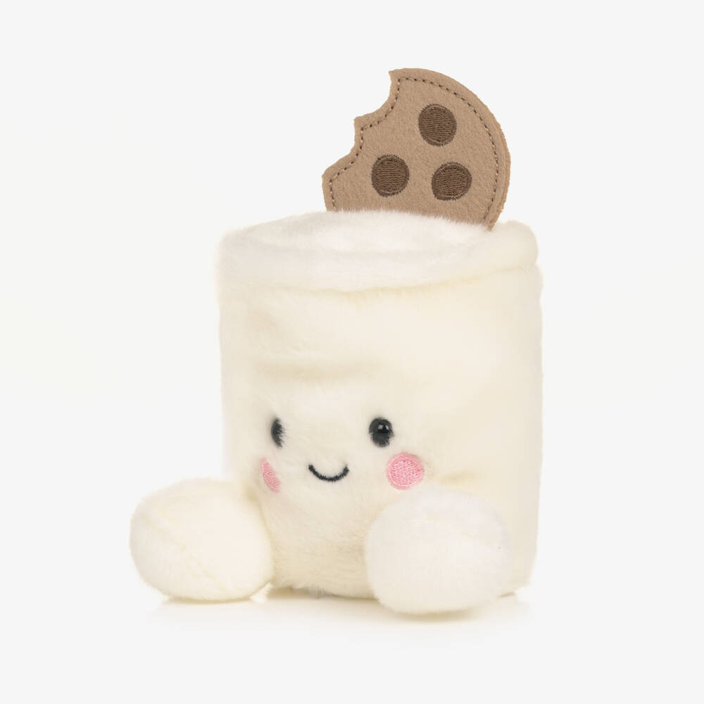 Aurora-Off-White Duncan Milk & Cookies Palm Pals (13cm) | Childrensalon