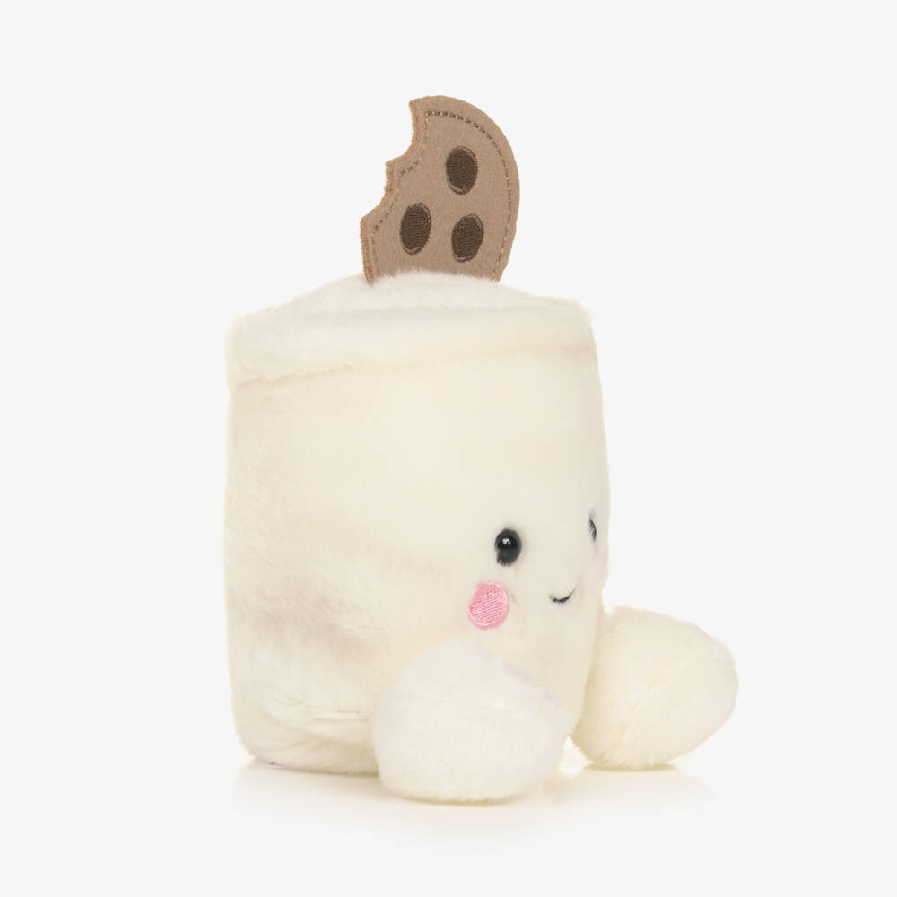Aurora-Off-White Duncan Milk & Cookies Palm Pals (13cm) | Childrensalon