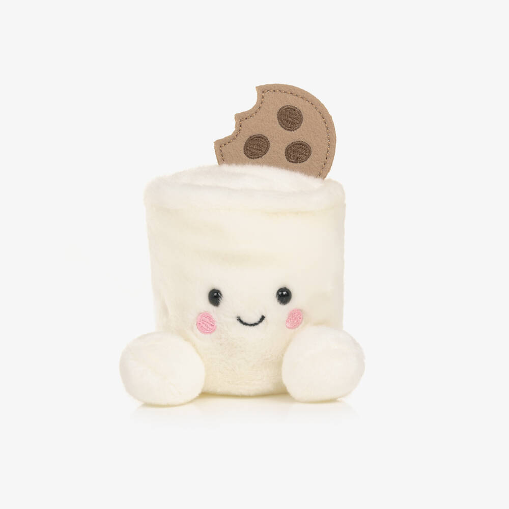 Aurora-Off-White Duncan Milk & Cookies Palm Pals (13cm) | Childrensalon