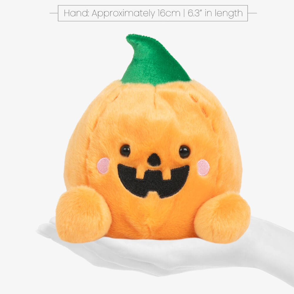 Aurora-Orange Carver Jack O' Lantern Medium Soft Toy (16cm) | Childrensalon