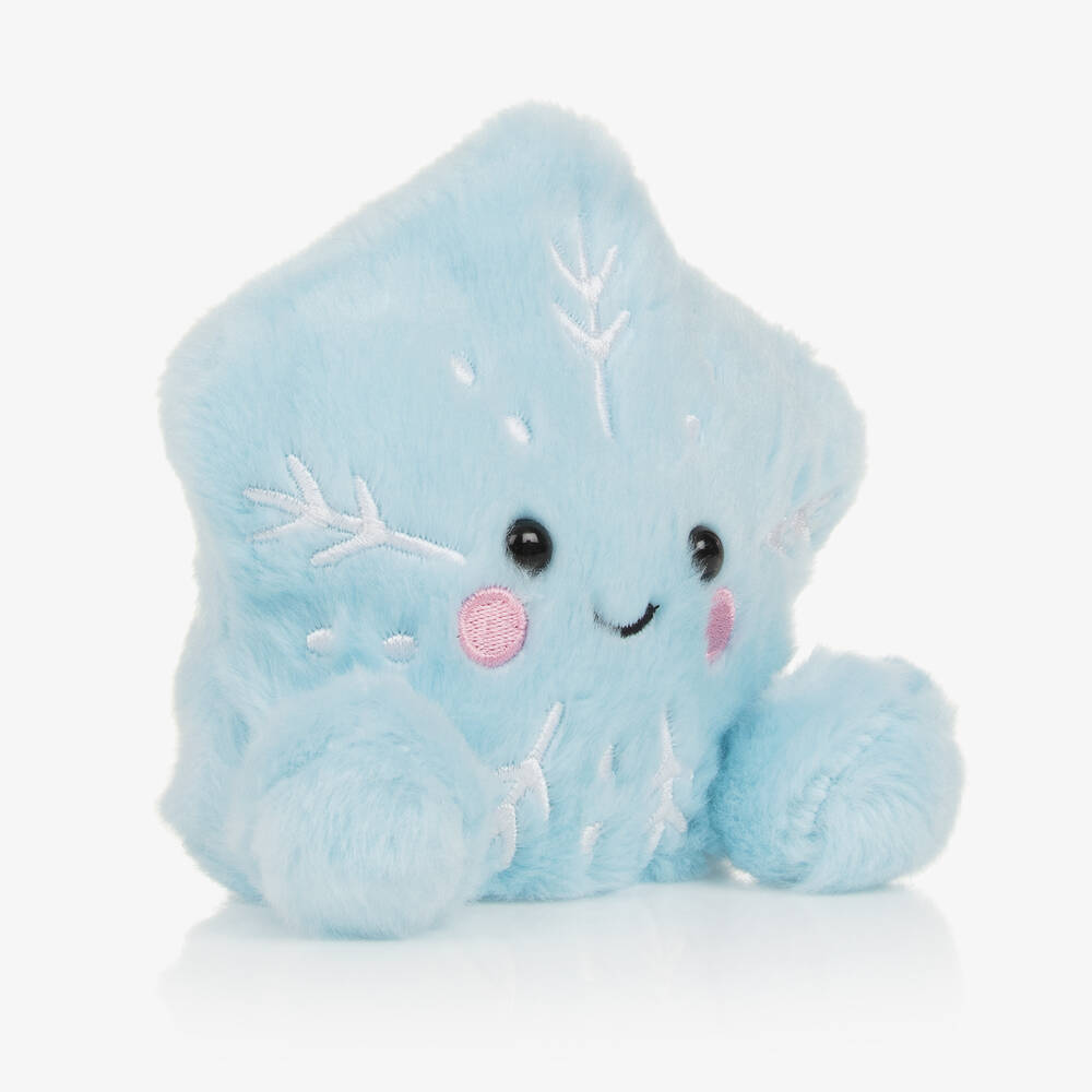 Aurora Друзья на ладошке-Голубая мягкая игрушка Снежинка (12см) | Childrensalon