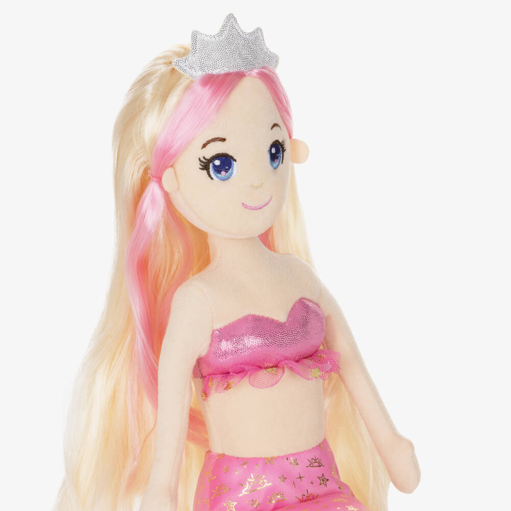 Aurora-Pink Soleil Mermaid Doll (51cm) | Childrensalon