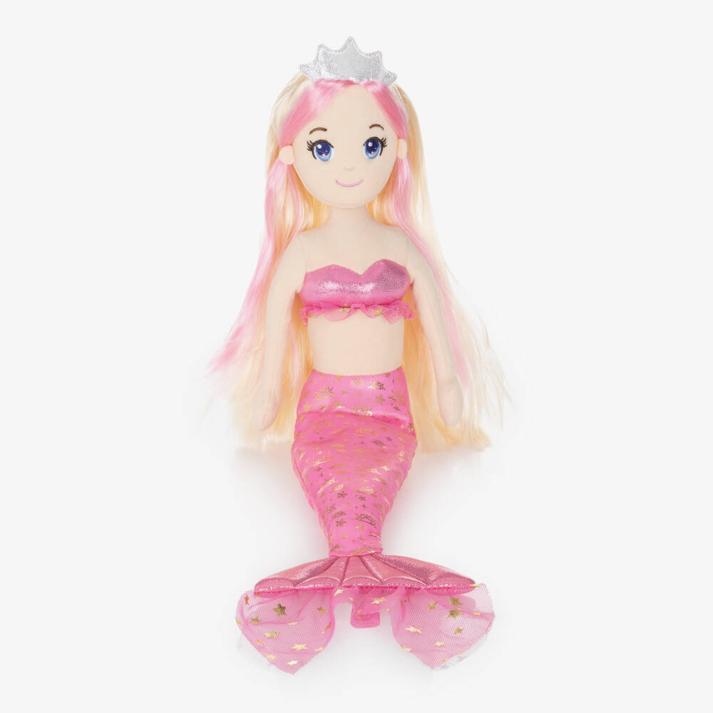 Aurora-Pink Soleil Mermaid Doll (51cm) | Childrensalon