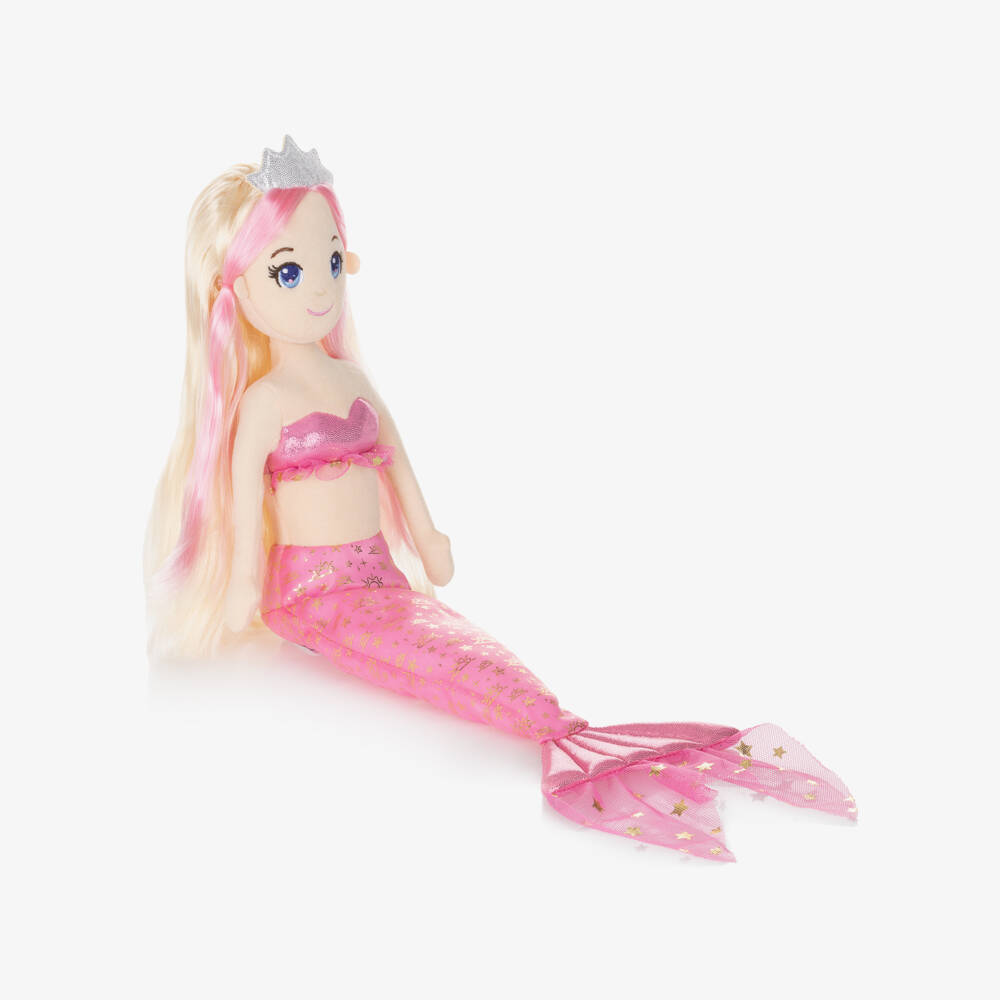 Aurora-Pink Soleil Mermaid Doll (51cm) | Childrensalon