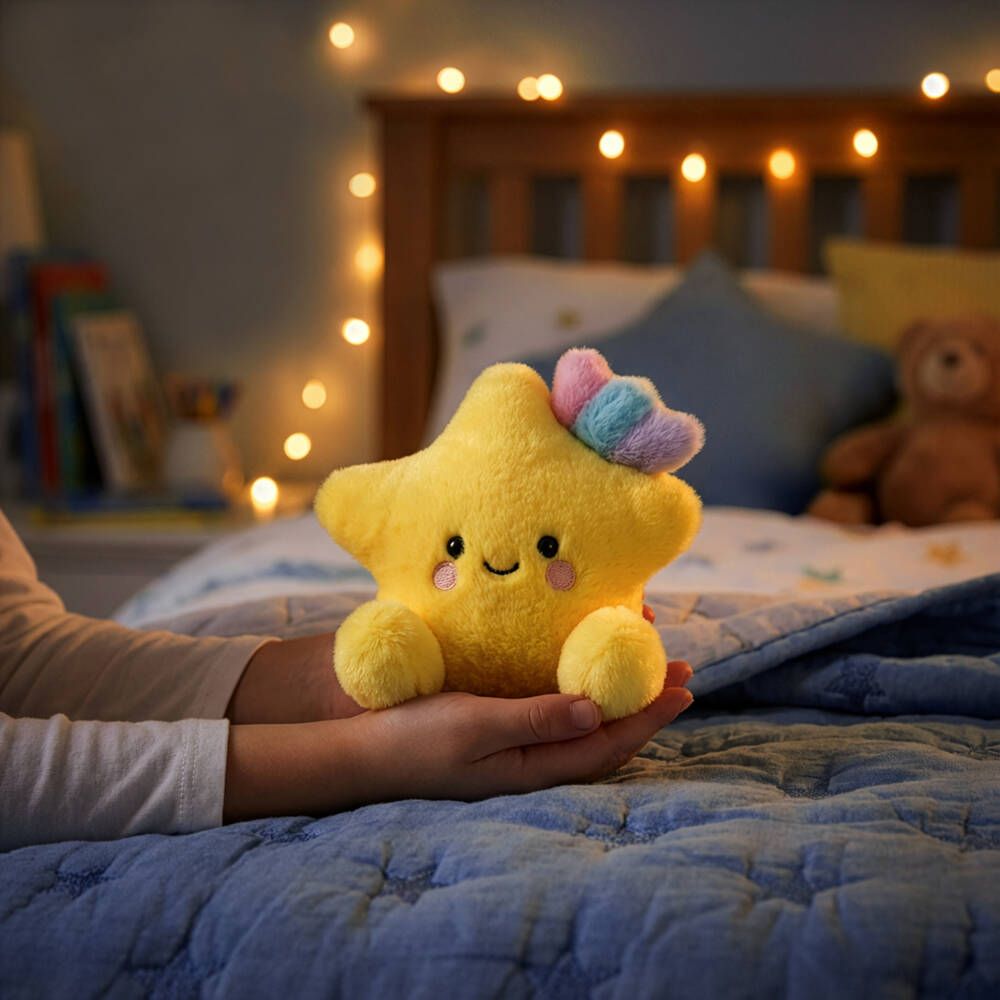 Aurora Palm Pals-Pisces Shooting Star Plush Soft Toy (15cm) | Childrensalon