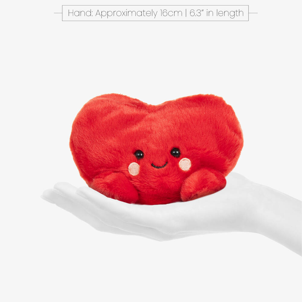 Aurora-Red Amore Heart Soft Toy (13cm) | Childrensalon