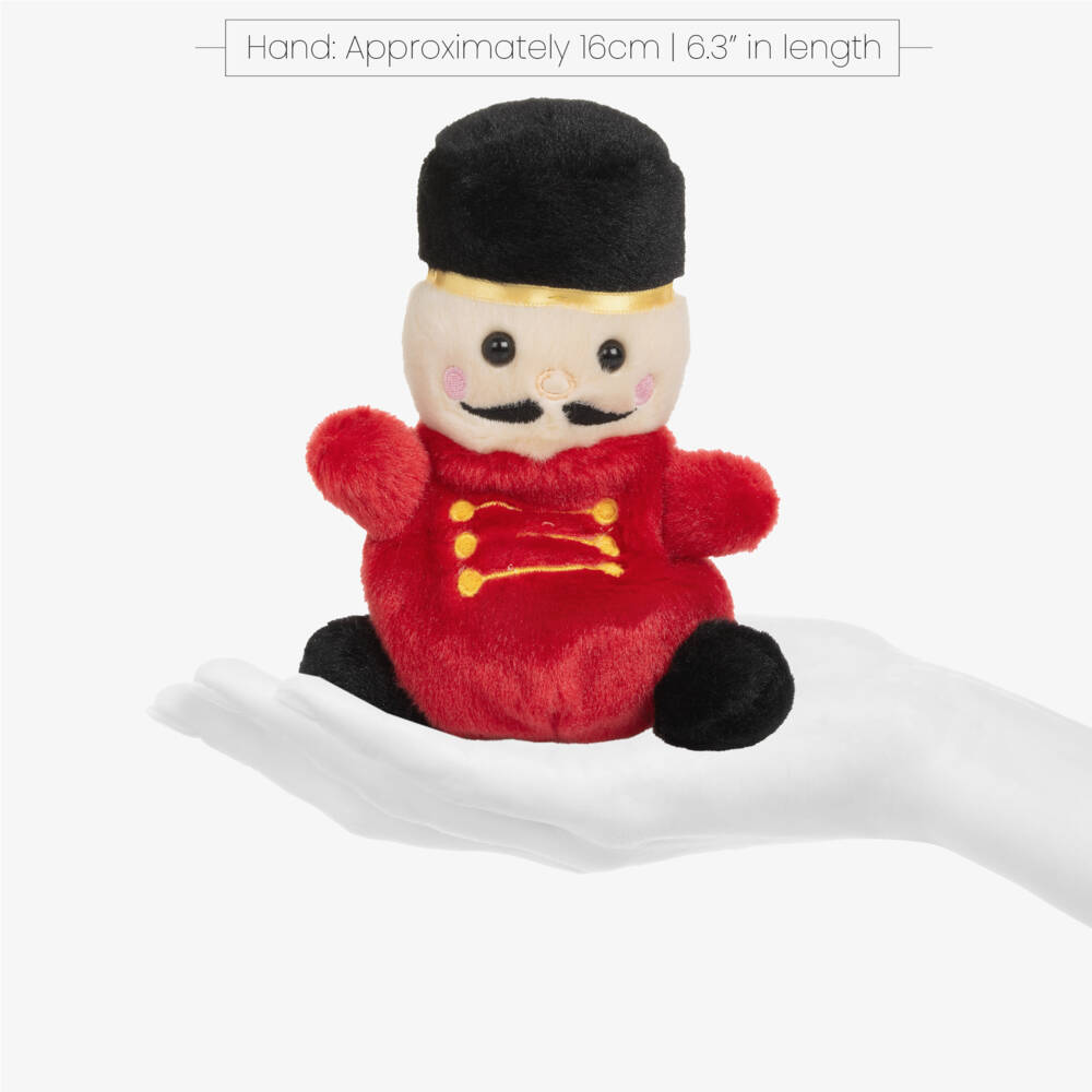 Aurora-Red & Black Marius Nutcracker Soft Toy (12cm) | Childrensalon
