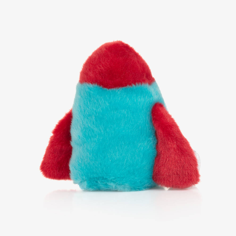 Aurora-لعبة طرية بتصميم صاروخ المريخ لون احمر وأزرق (13 سم) | Childrensalon