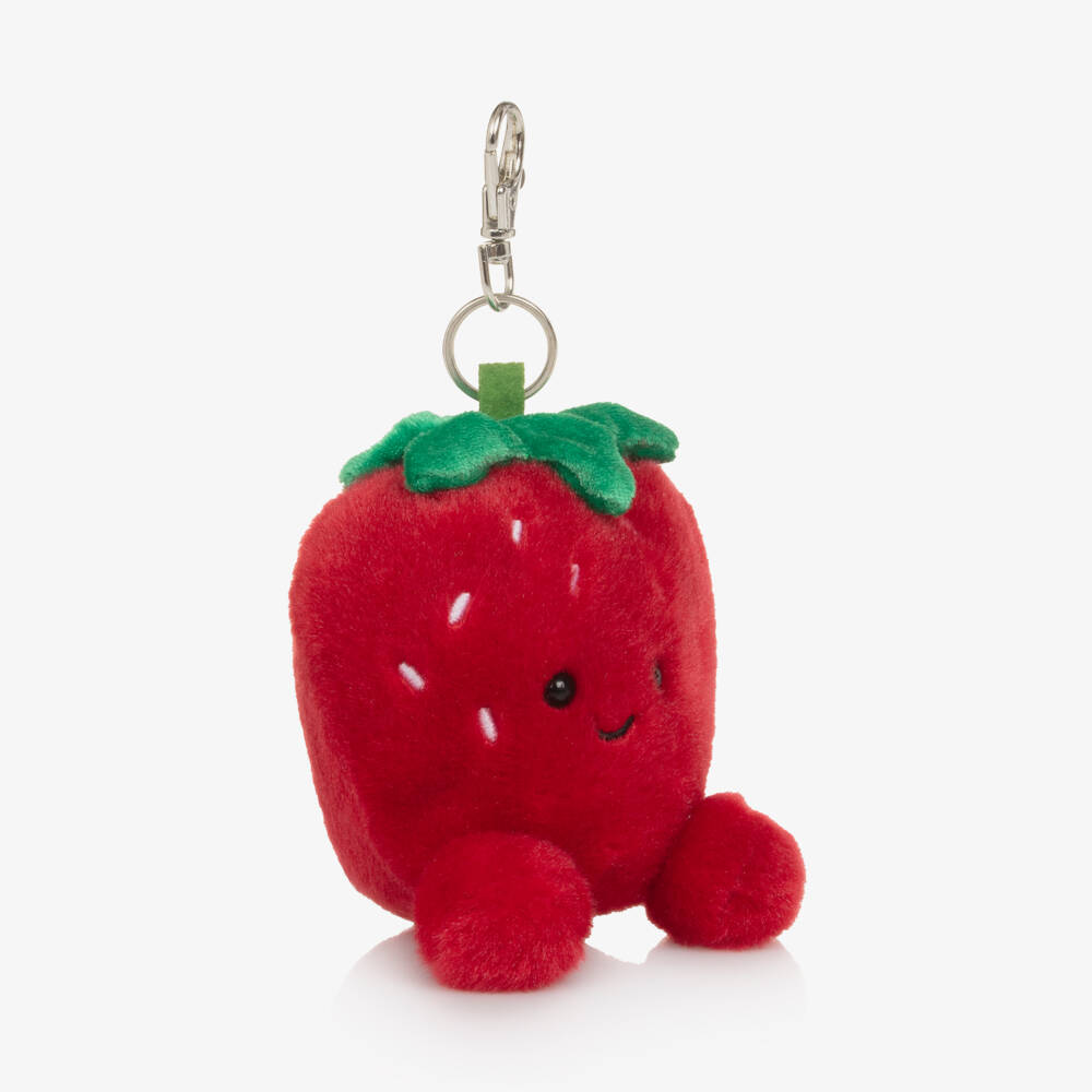 Aurora-Брелок красный плюшевый Клубника (8см) | Childrensalon