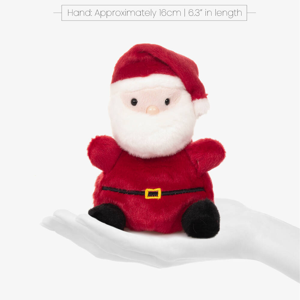 Aurora-لعبة طرية سانتا كلوز لون أحمر (14 سم) | Childrensalon