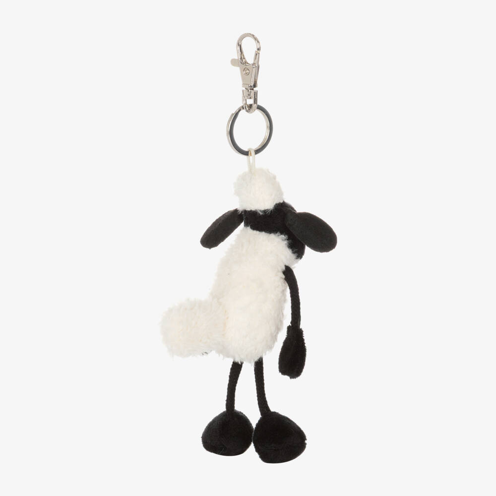 Aurora-Shaun The Sheep Faux Fur Key Ring (19cm) | Childrensalon