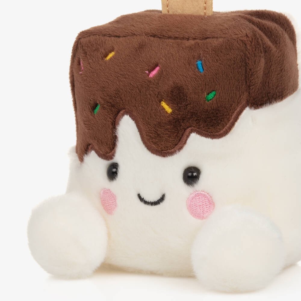 Aurora-White & Brown Dolce Ice Cream Bar Soft Toy (15cm) | Childrensalon