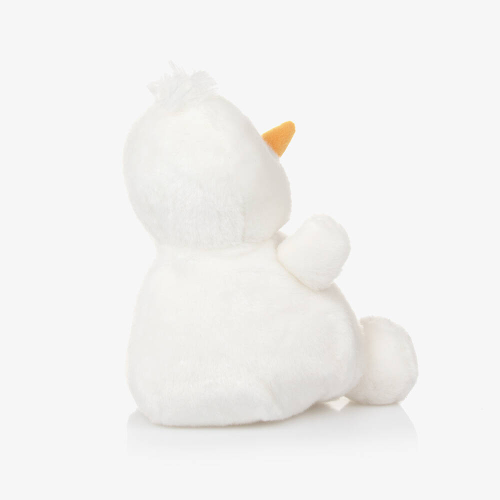Aurora-White Froyo Snowman Soft Toy (18cm) | Childrensalon