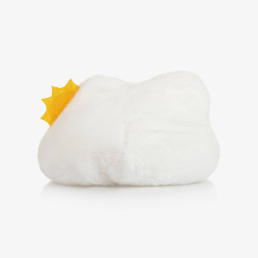 Aurora Palm Pals-White Summer Cloud Soft Toy (14cm) | Childrensalon