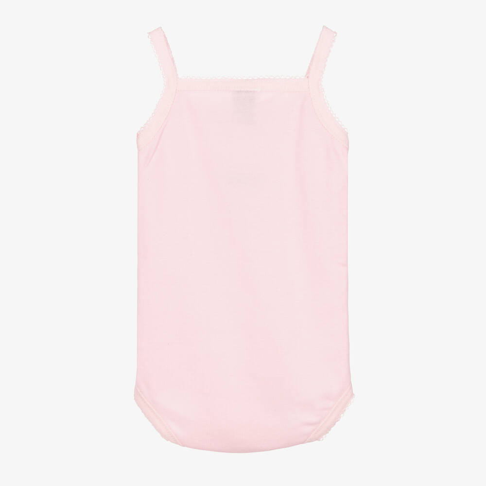 Babidu-Розовое боди для девочек | Childrensalon