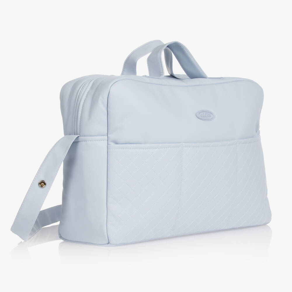 Babidu-Голубая пеленальная сумка (45см) | Childrensalon