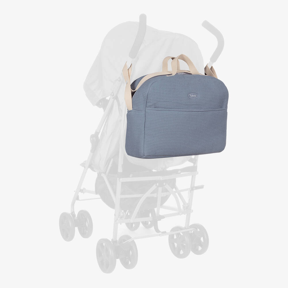 Babidu-Синяя пеленальная сумка (39см) | Childrensalon