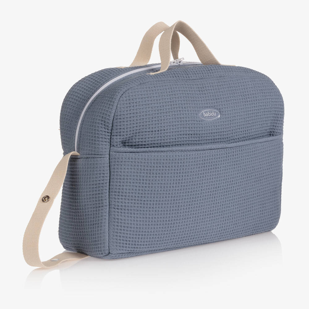 Babidu-Синяя пеленальная сумка (39см) | Childrensalon