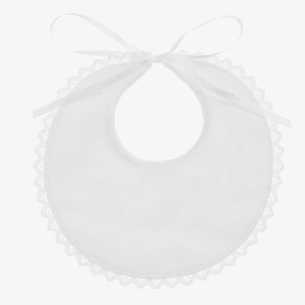 Babidu-مريلة قطن لون أزرق | Childrensalon