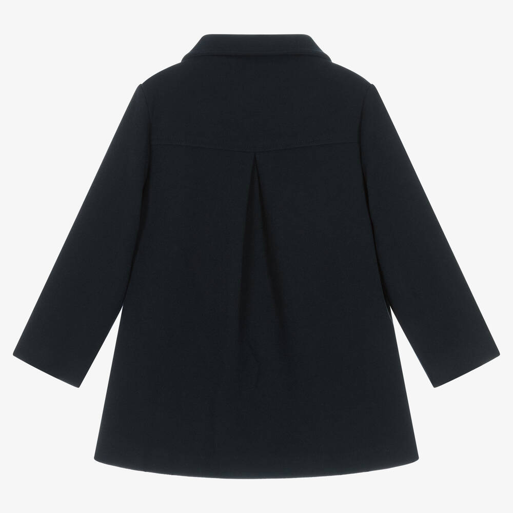 Babidu-معطف كلاسيك لون كحلي للأولاد | Childrensalon