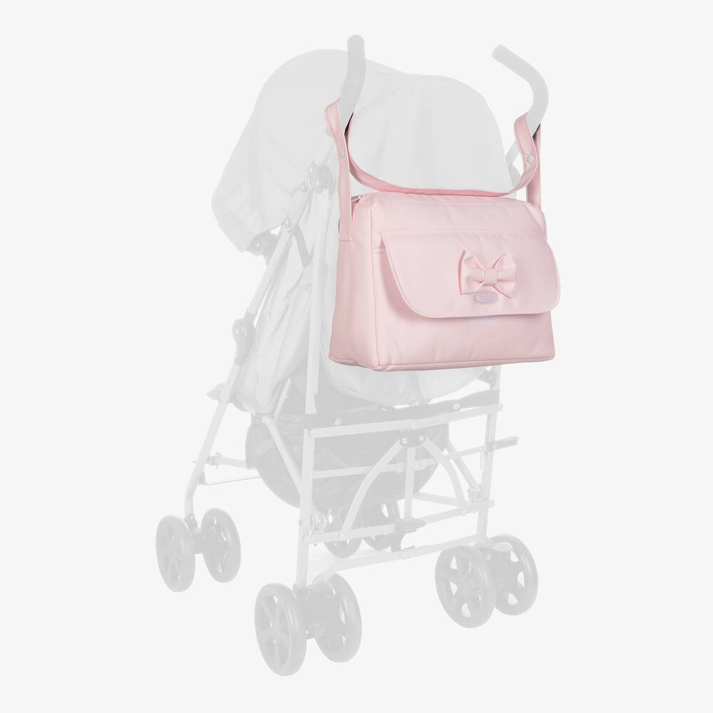 Babidu-Pink Changing Bag (36.5cm) | Childrensalon