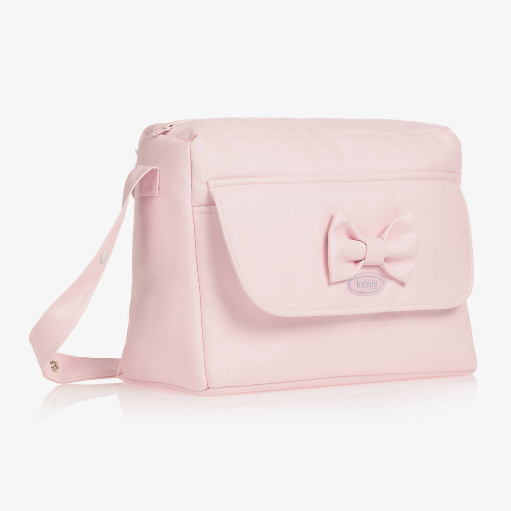 Babidu-Pink Changing Bag (36.5cm) | Childrensalon