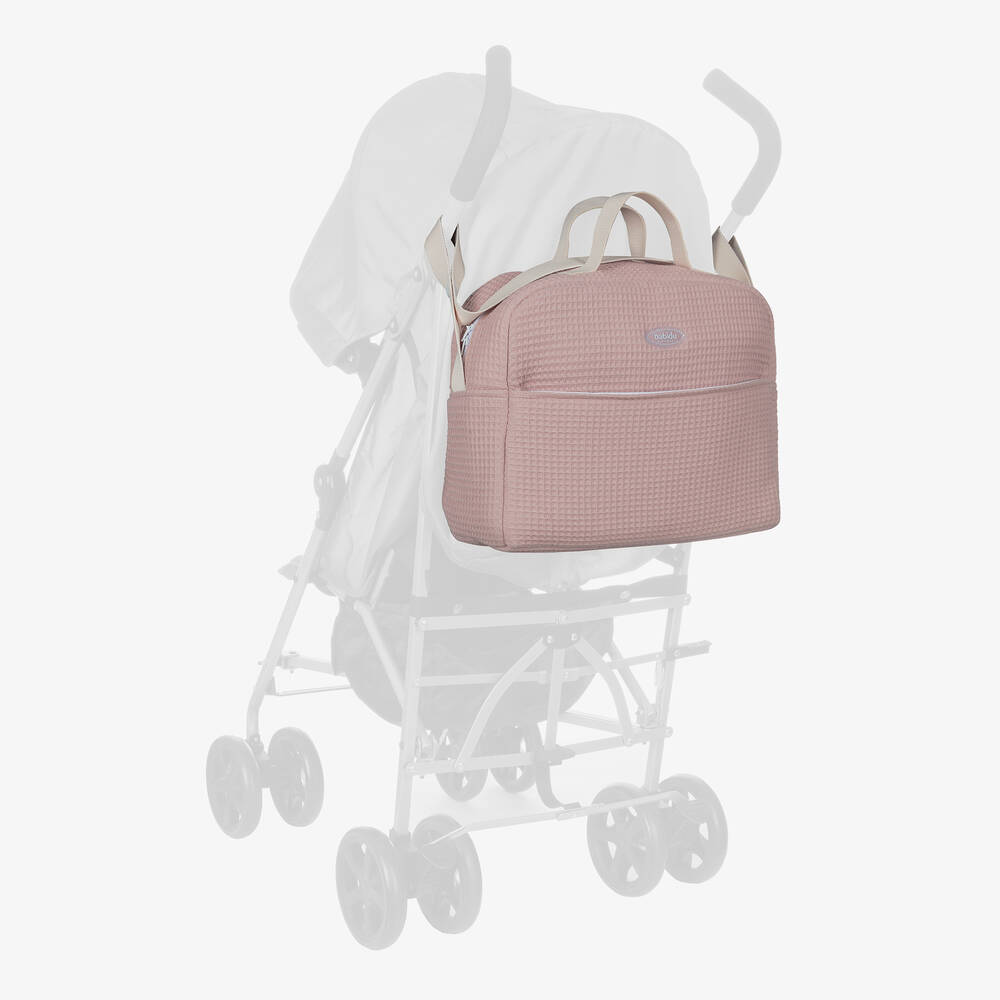 Babidu-Pink Changing Bag (39cm) | Childrensalon