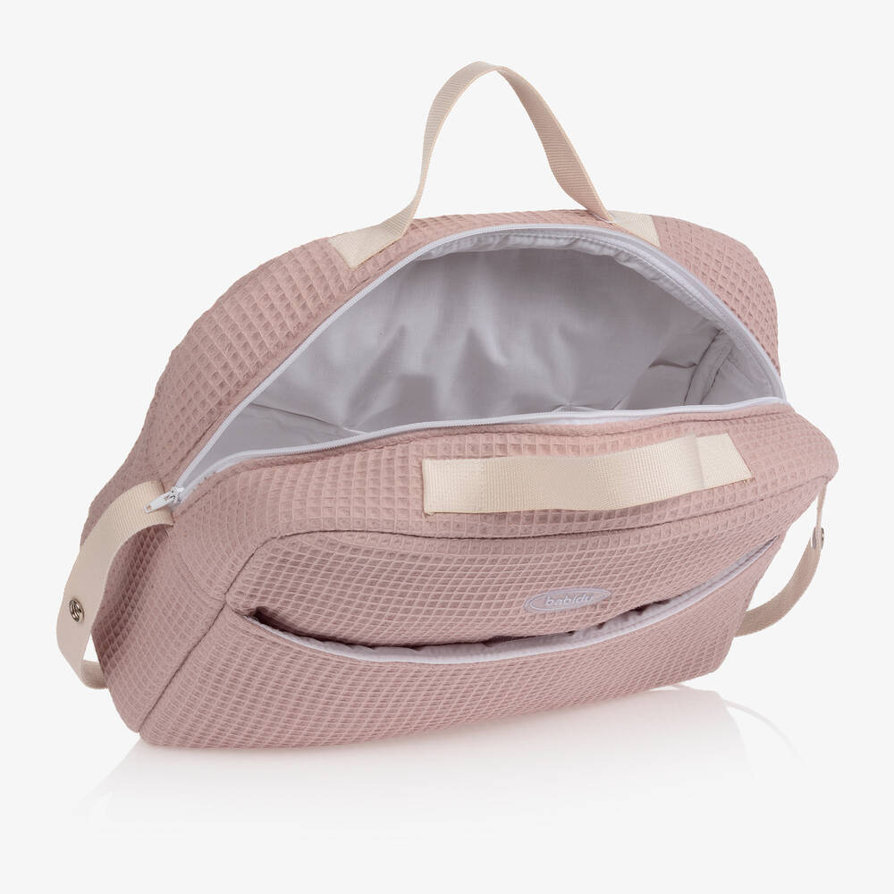 Babidu-Pink Changing Bag (39cm) | Childrensalon