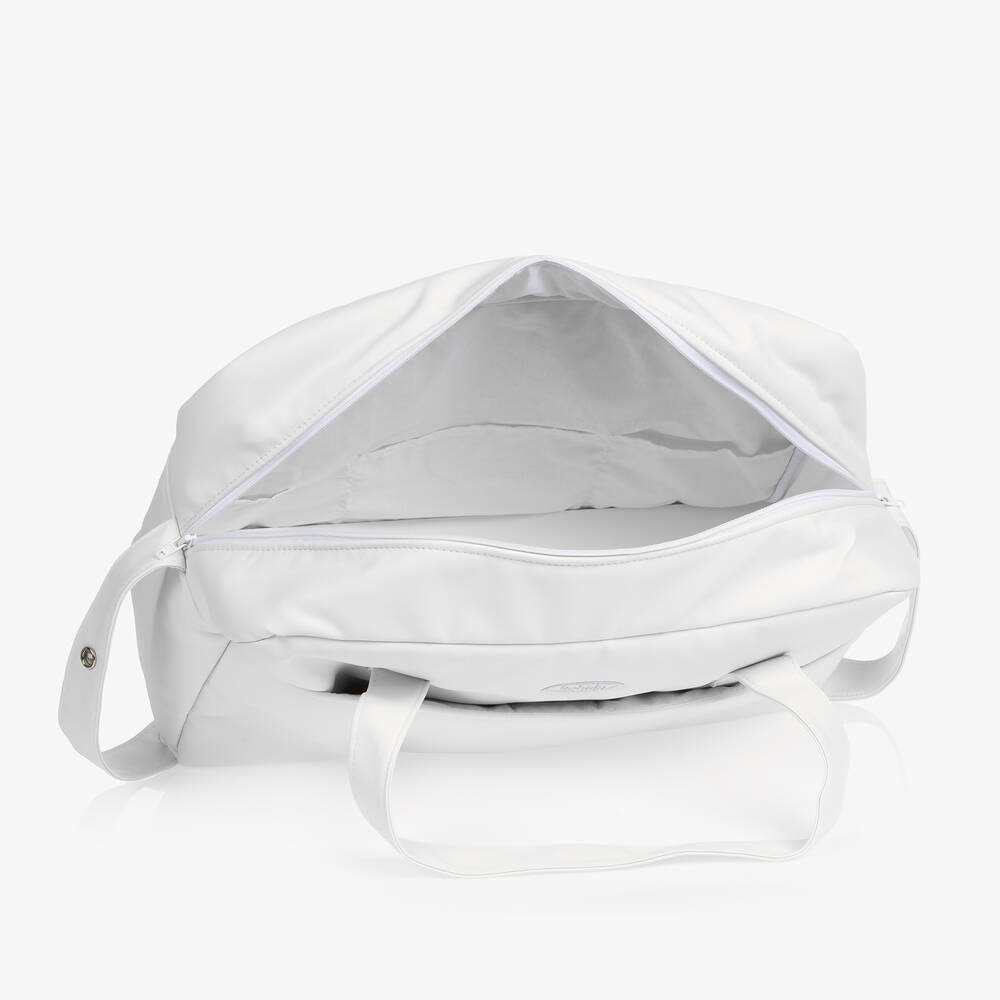 Babidu-White Baby Changing Bag (45cm) | Childrensalon