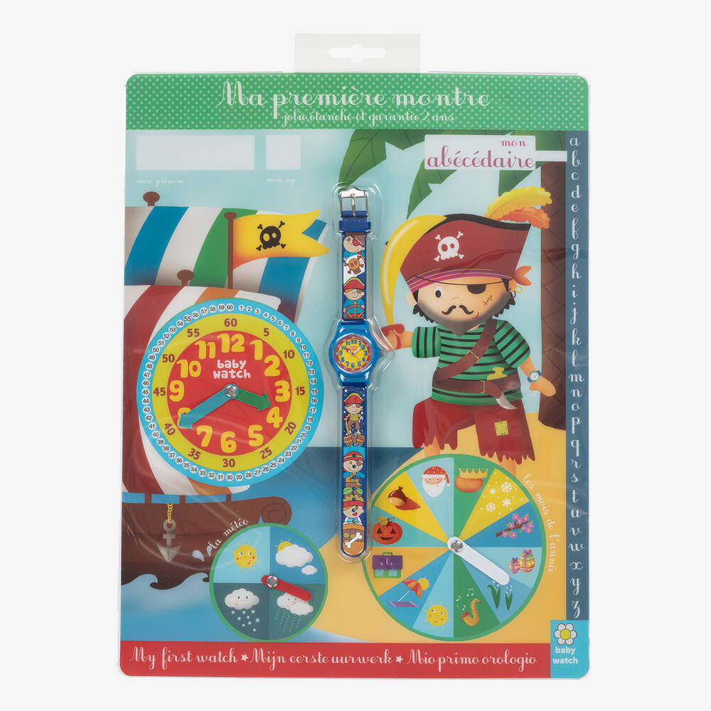 Baby Watch, Paris-ساعة القرصان لون أزرق للأولاد | Childrensalon