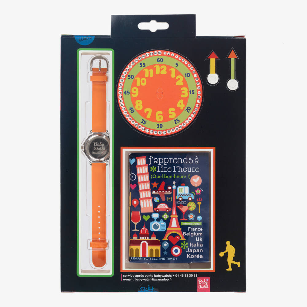 Baby Watch, Paris-ساعة يد لون برتقالي للأولاد | Childrensalon