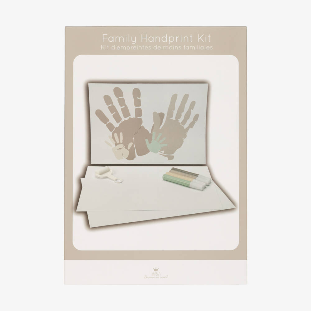 Bam Bam-Family Handprint Kit with Cards & Paint Pens | Childrensalon