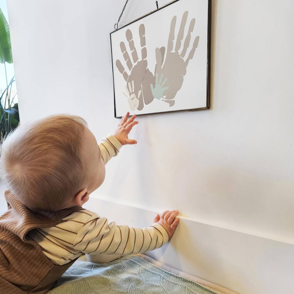 Bam Bam-Family Handprint Kit with Cards & Paint Pens | Childrensalon