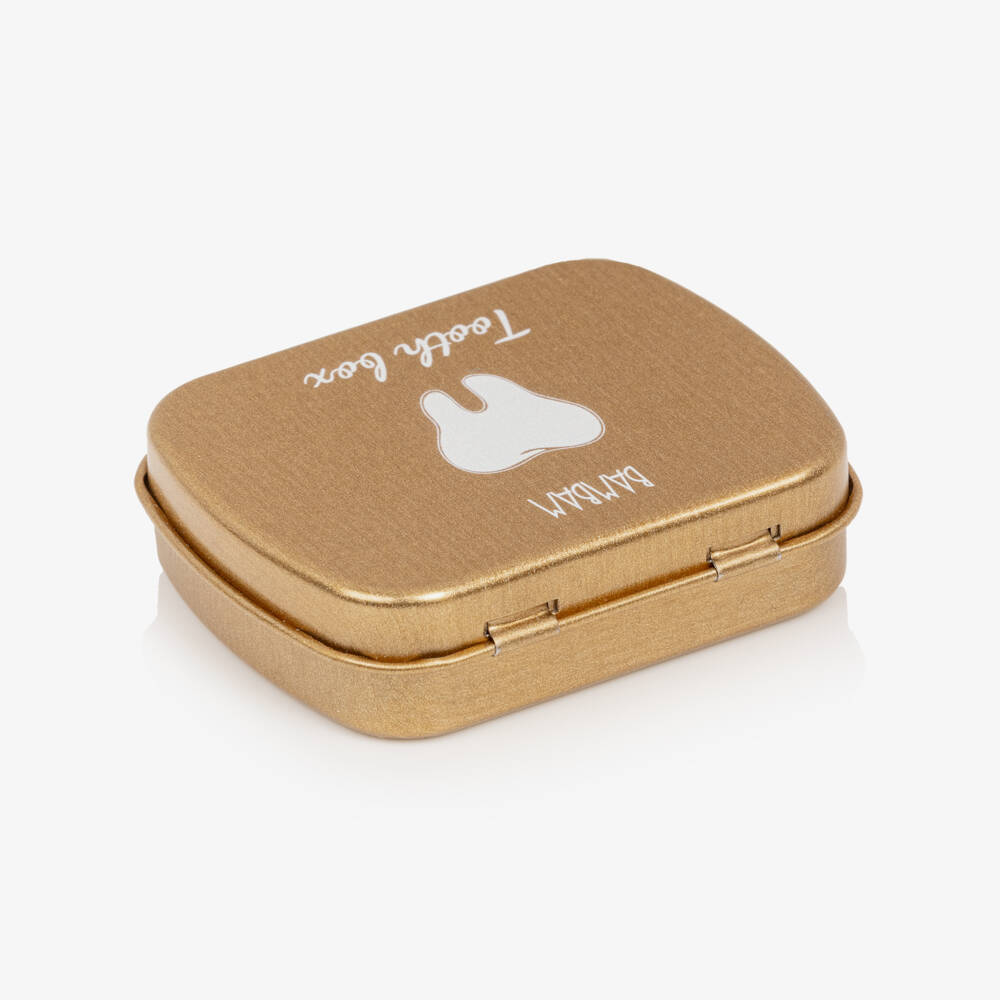 Bam Bam-Gold Tooth Box Keepsake (5.5cm) | Childrensalon