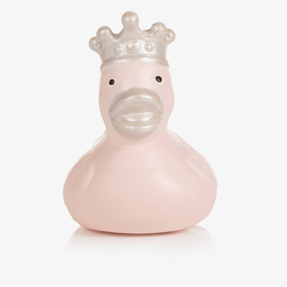 Bam Bam-Pink Rubber Duck Bath Toy (7cm) | Childrensalon