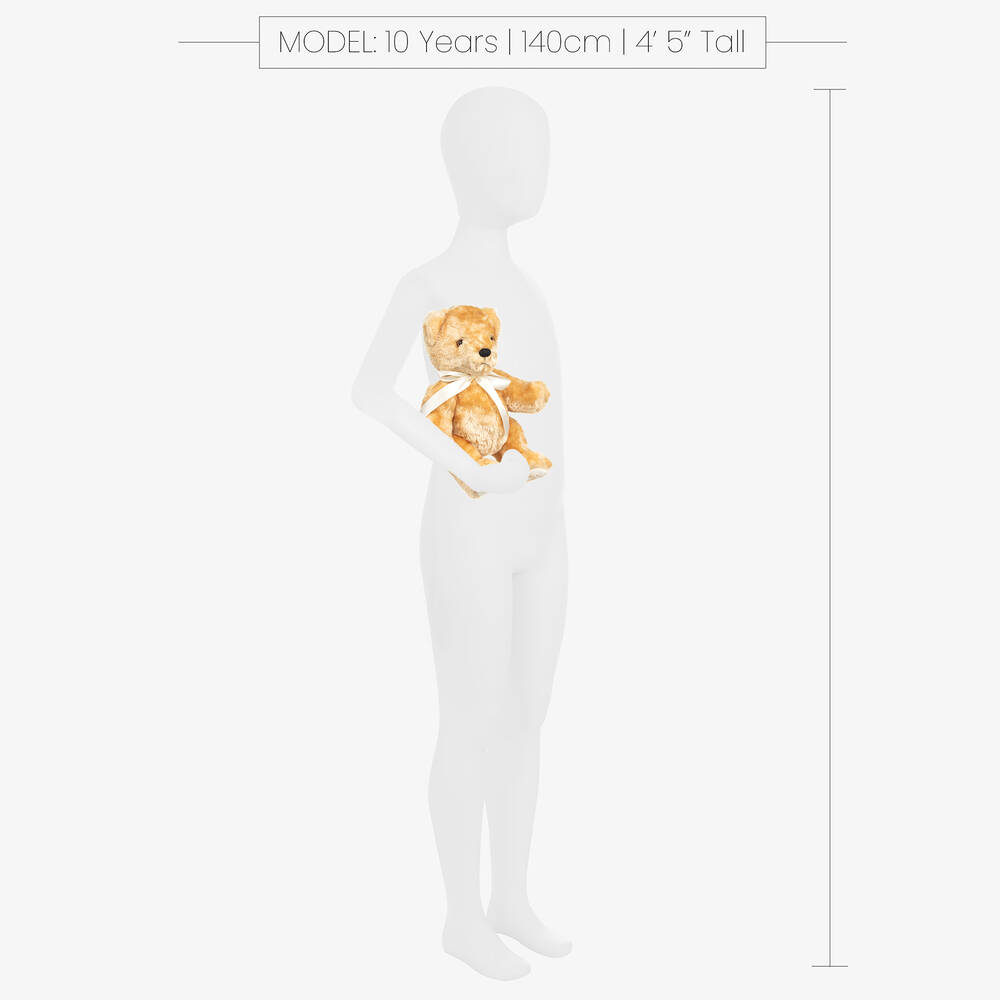 Beatrice & George-دب تيدي فرو صناعي لون بيج (32 سم) | Childrensalon