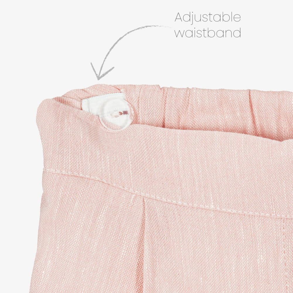 Beatrice & George-Boys Pink Waistcoat & Shorts Suit | Childrensalon