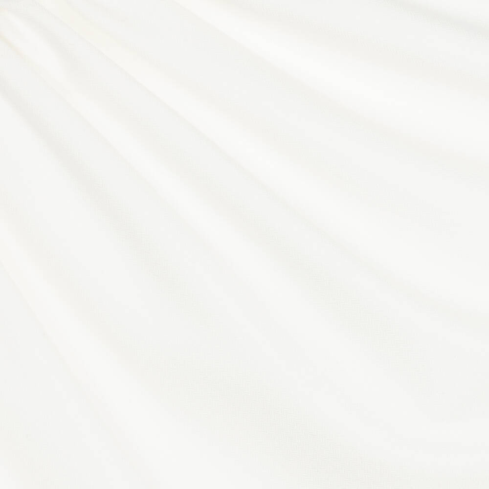 Beatrice & George-Girls Ivory Viscose Military Dress | Childrensalon