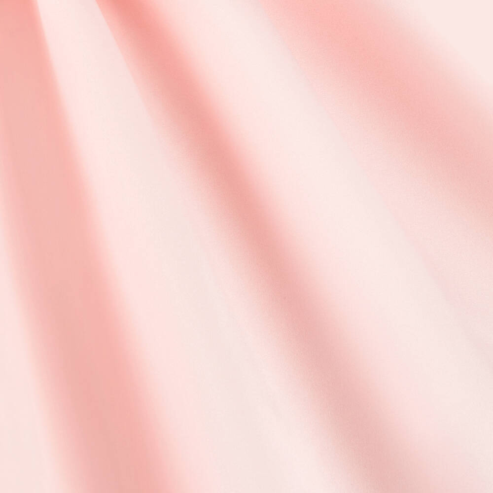 Beatrice & George-Girls Pink Satin Tulip Sleeve Dress | Childrensalon