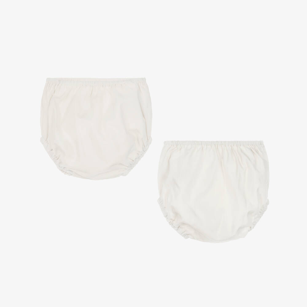 Beatrice & George-Gold Hand-Smocked Dupion Ceremony Gown & Bonnet Set | Childrensalon