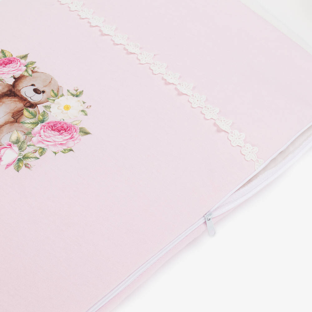 Beau KiD-بيبي نيست قطن لون زهري للمولودات (74 سم) | Childrensalon