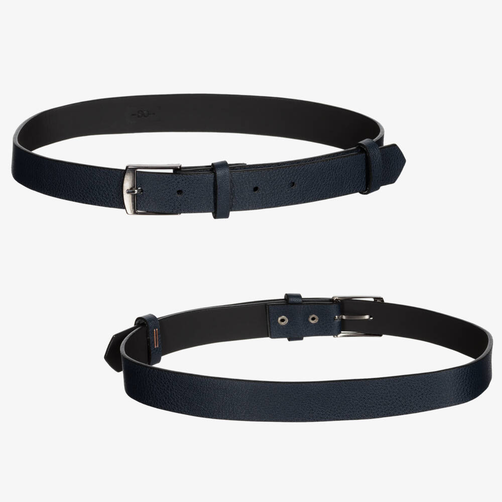 Beau KiD-Beige & Navy Blue Suit Set | Childrensalon