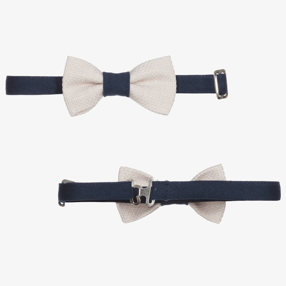 Beau KiD-Костюм бежевого и синего/голубого цвета из 5 предметов | Childrensalon