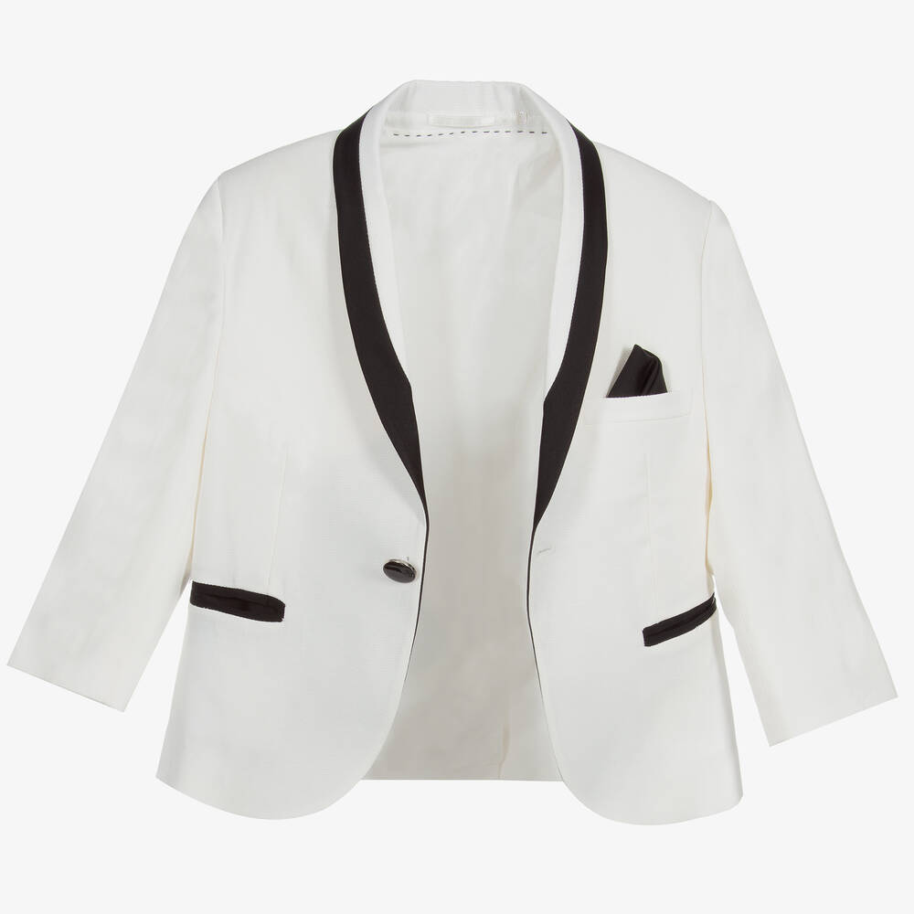 Beau KiD-Кремовый костюм-смокинг (5 предметов) | Childrensalon