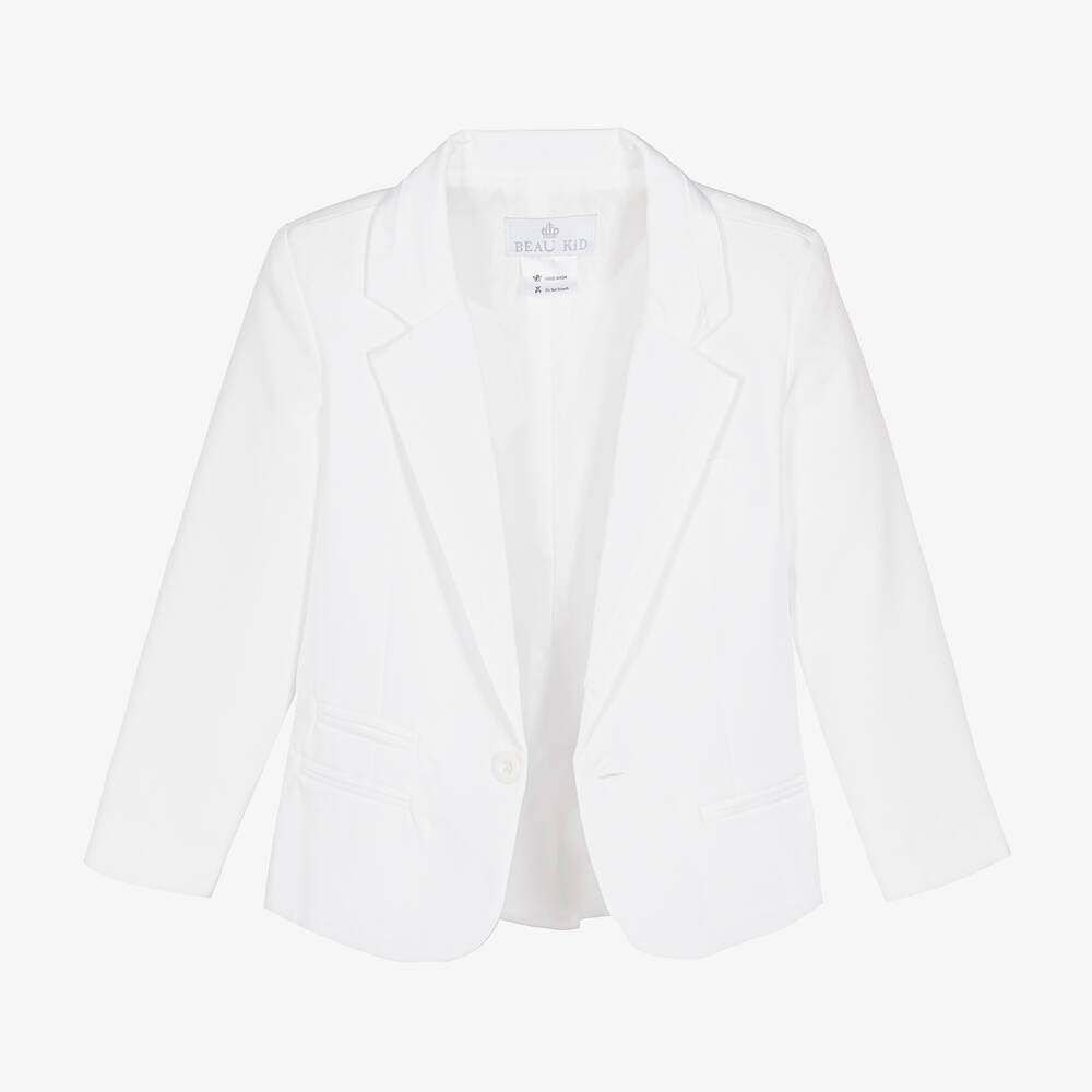 Beau KiD-Кремовый костюм-смокинг из 5 предметов | Childrensalon