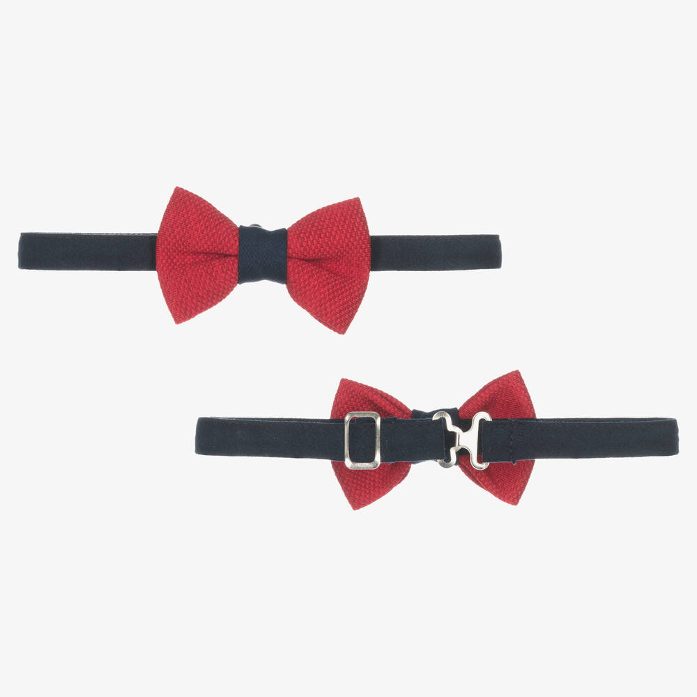 Beau KiD-Boys Red & Blue Suit | Childrensalon