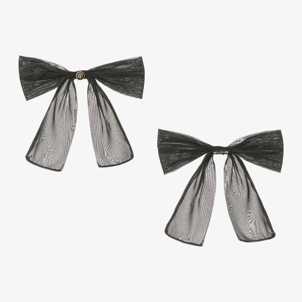 Beau KiD-طقم تنورة محبوك لون أسود وعاجي | Childrensalon