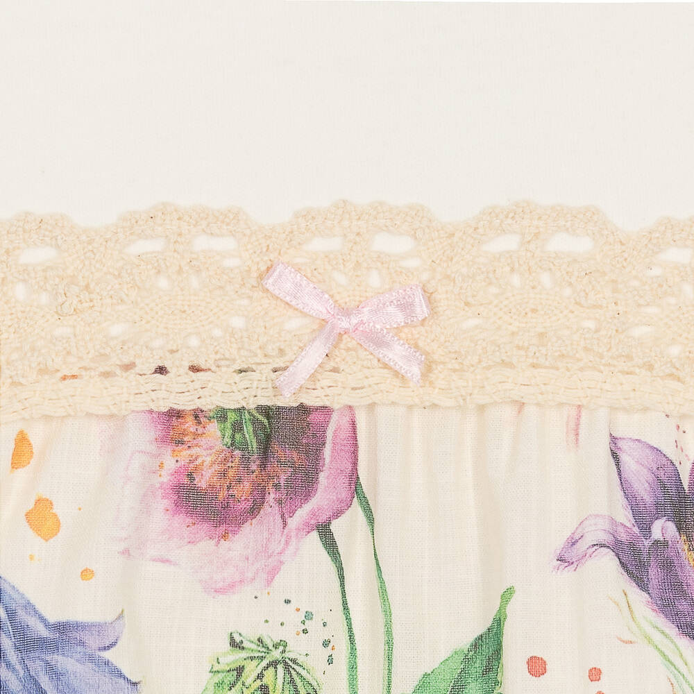 Beau KiD-Кремовый песочник из хлопка с повязкой | Childrensalon