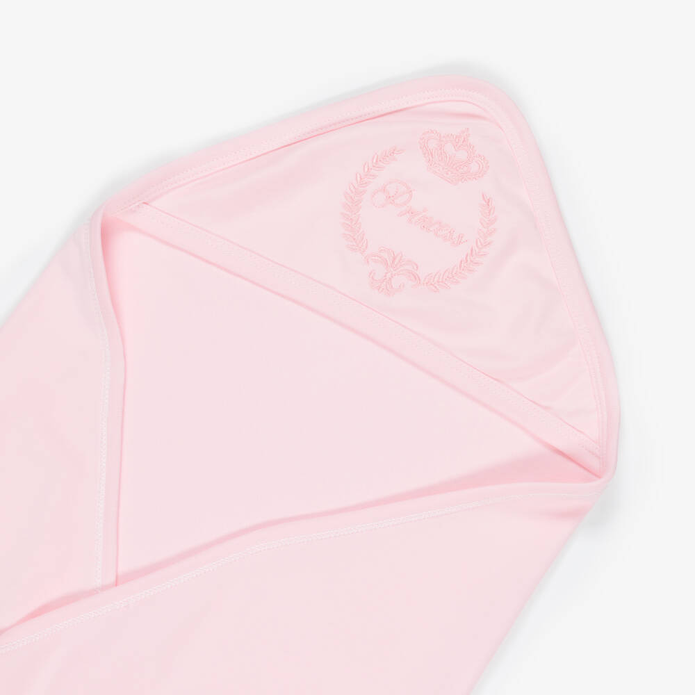 Beau KiD-Girls Pink Cotton Babysuit Set | Childrensalon